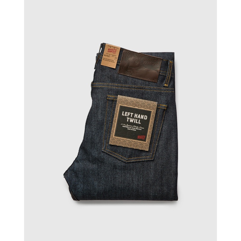 “Left Hand Twill” 13.75oz Selvedge Denim – Weird Guy Fit