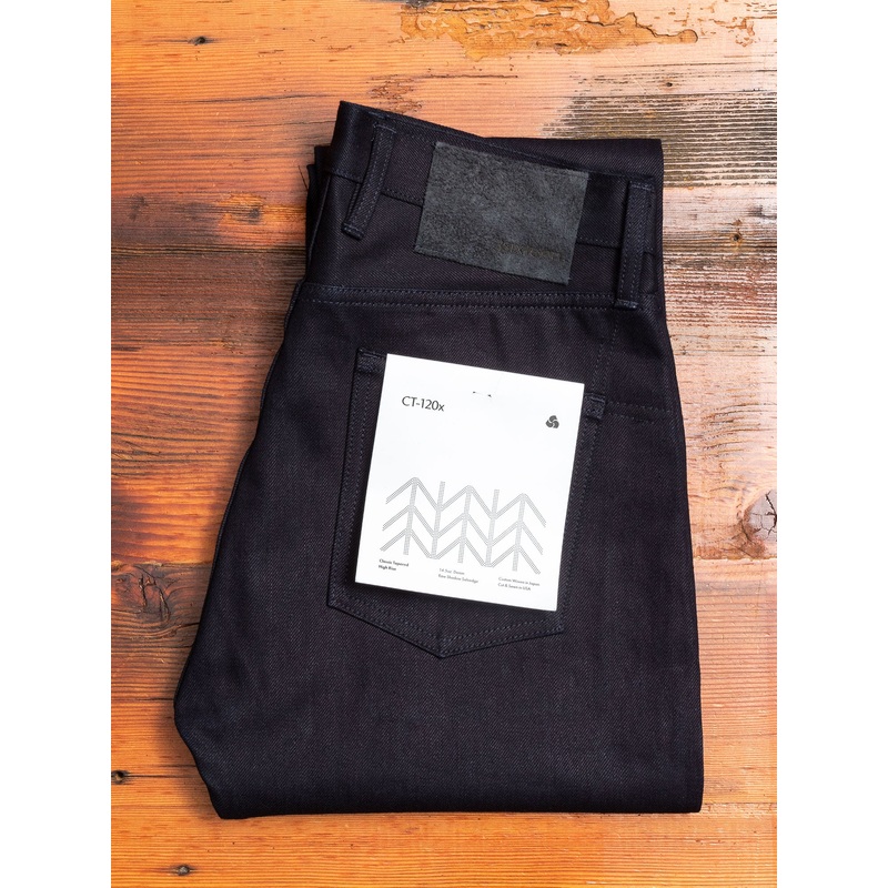 CT-120x “Shadow Selvedge” 14.5oz Selvedge Denim – Classic Tapered Fit
