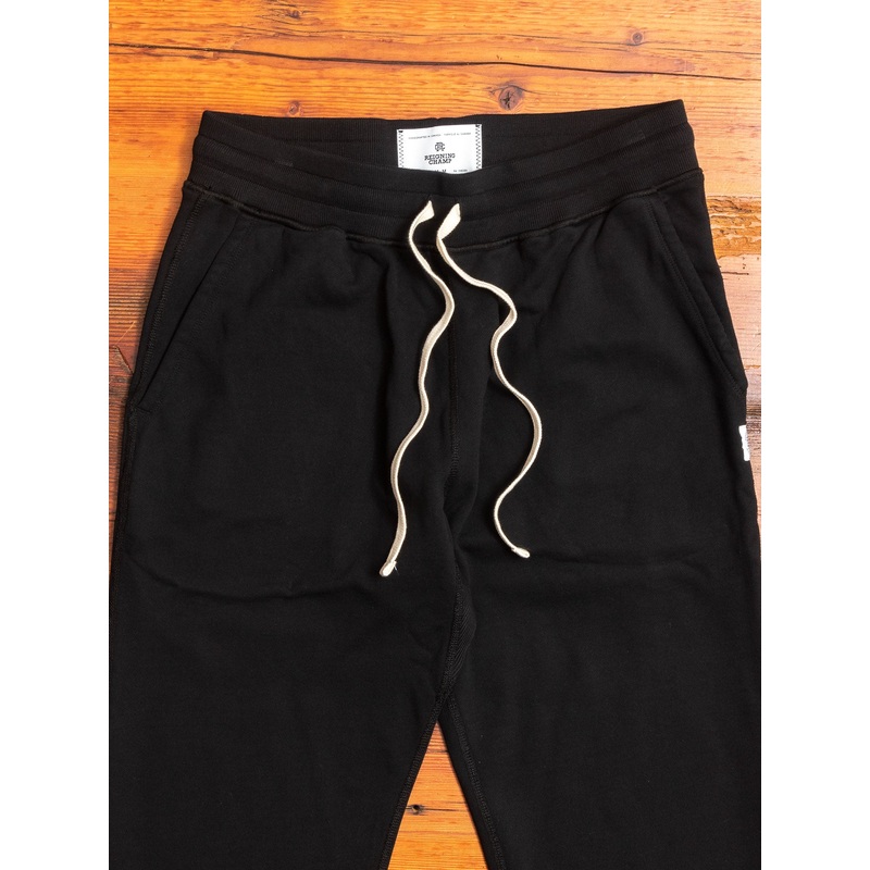 Slim Sweatpant in Black