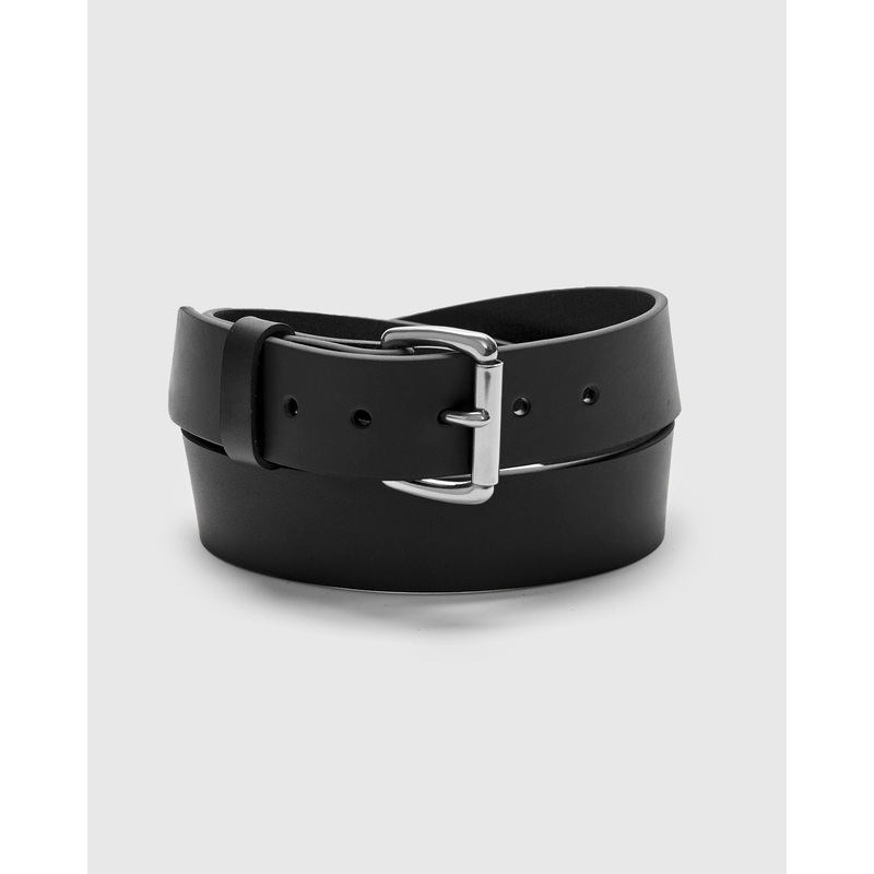 “Standard” 11oz Leather Belt in Black