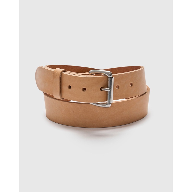 “Standard” 11oz Leather Belt in Natural