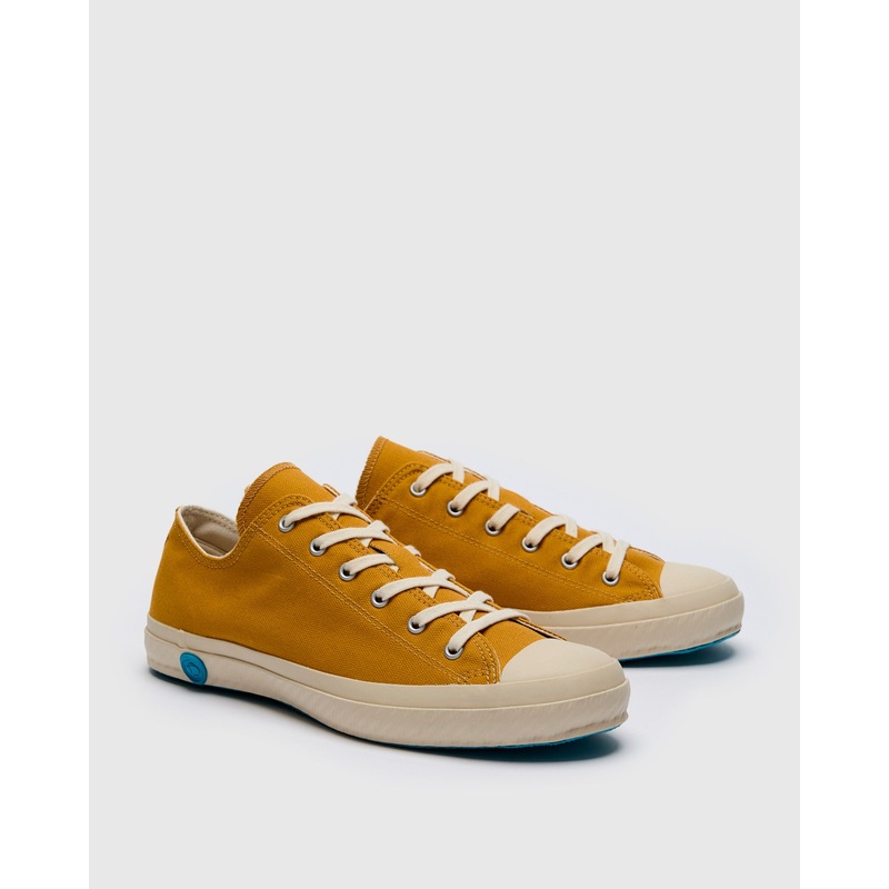 01JP Low Top Sneaker in Mustard