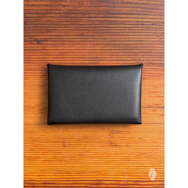 “Chorus” Leather Cardholder in Black
