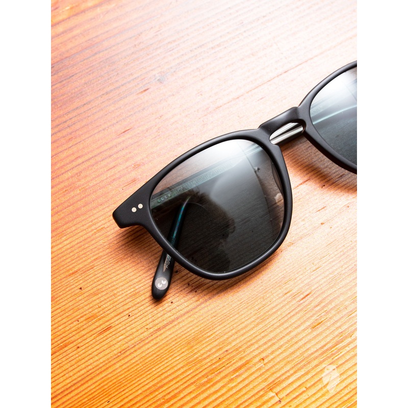 “Brooks” Sunglasses in Matte Black Polarized