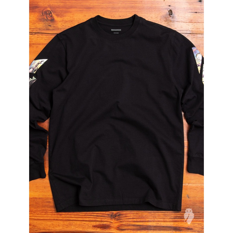 “Heaven & Hell” Long Sleeve T-Shirt in Black