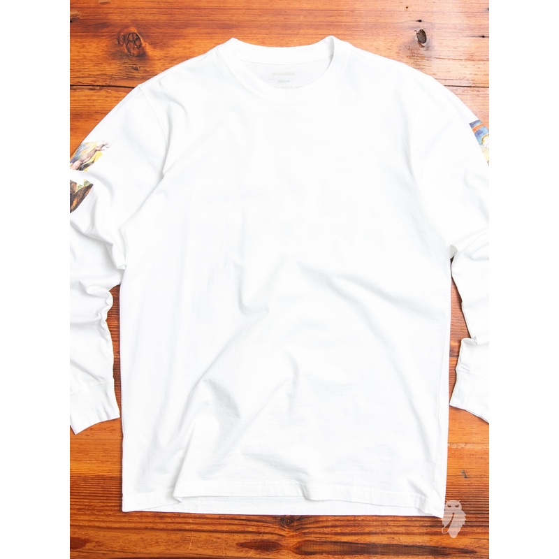 “Heaven & Hell” Long Sleeve T-Shirt in White