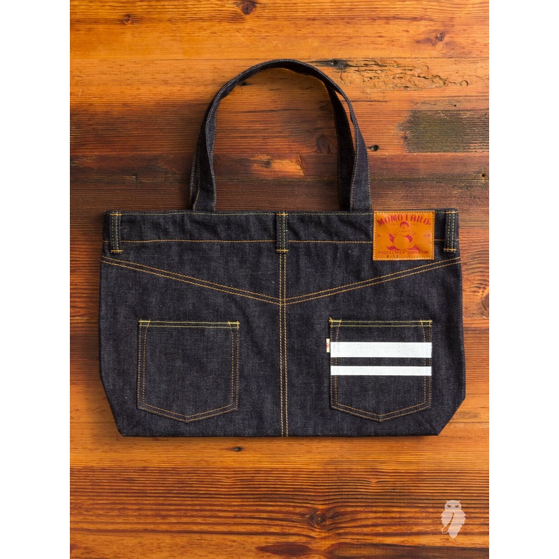 “Going to Battle” Denim Tote