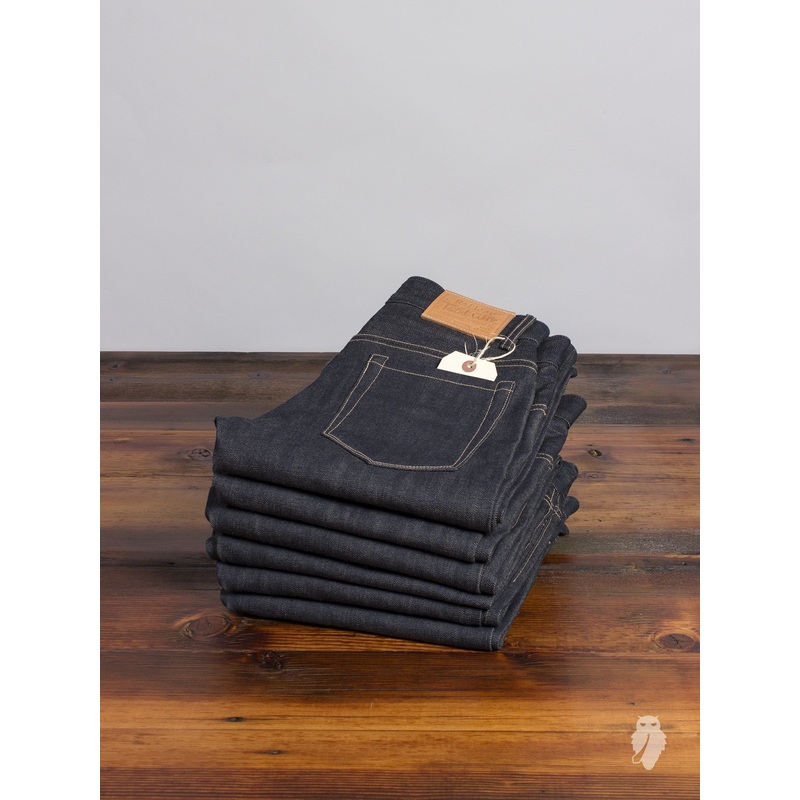 X019 “Tinted Weft” 13.75oz Selvedge Denim – Spikes Fit