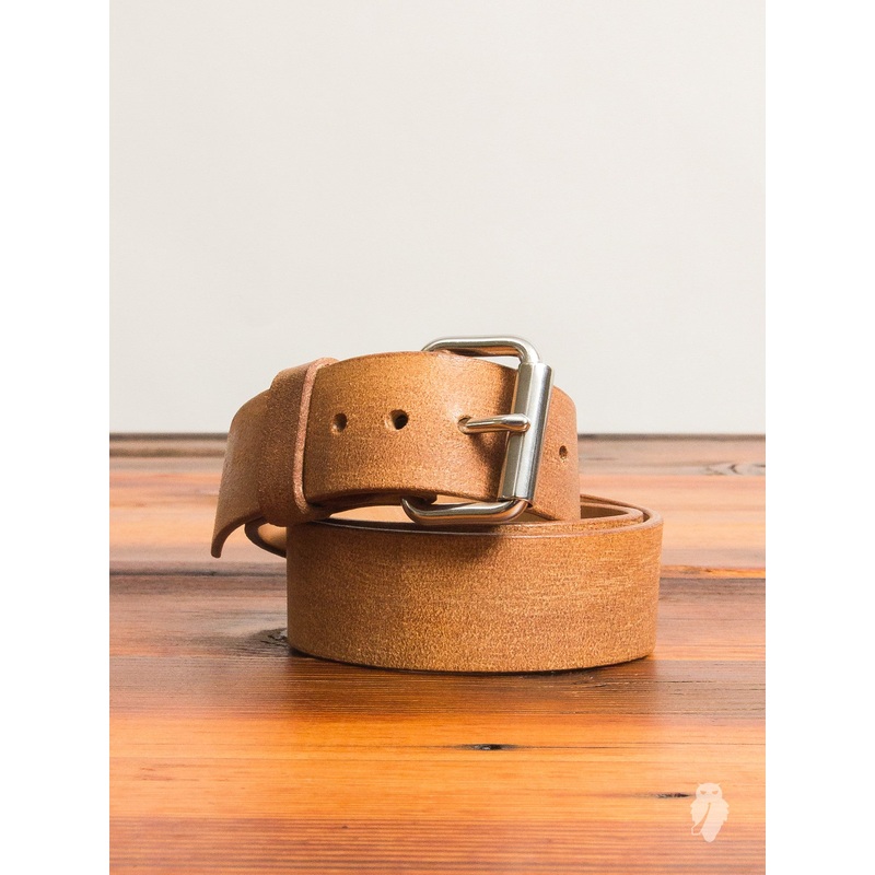 “Wenatchee Belt” in Rough-Out Natural Horse Hide