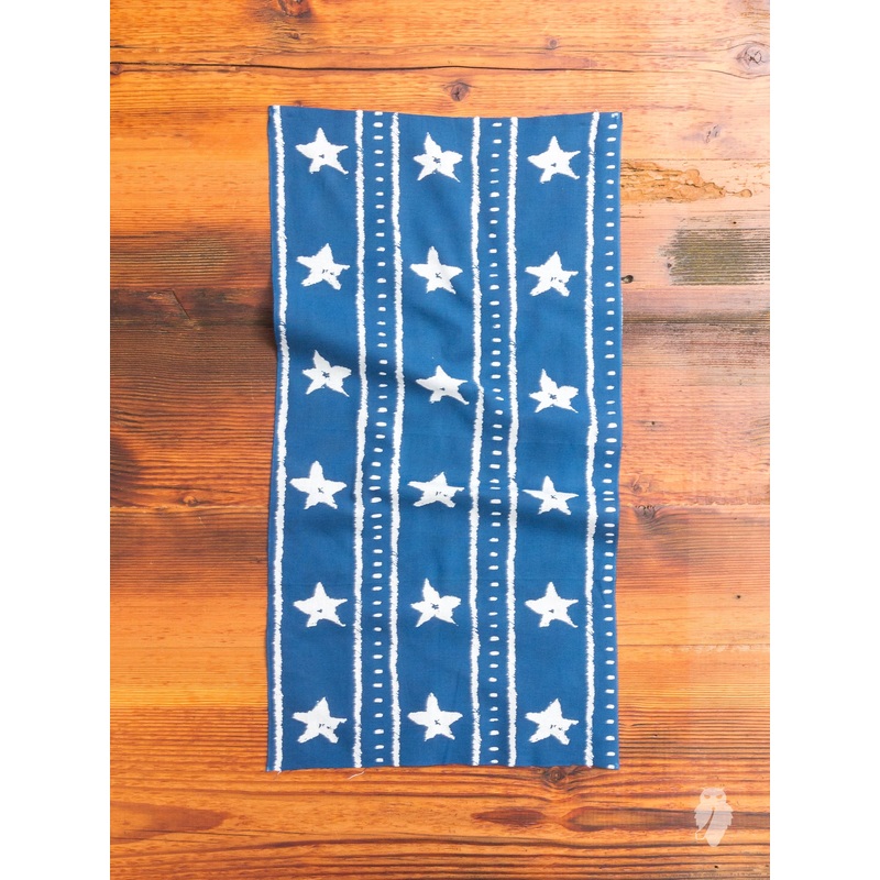 “Artisan Stars” Tenugui in Navy