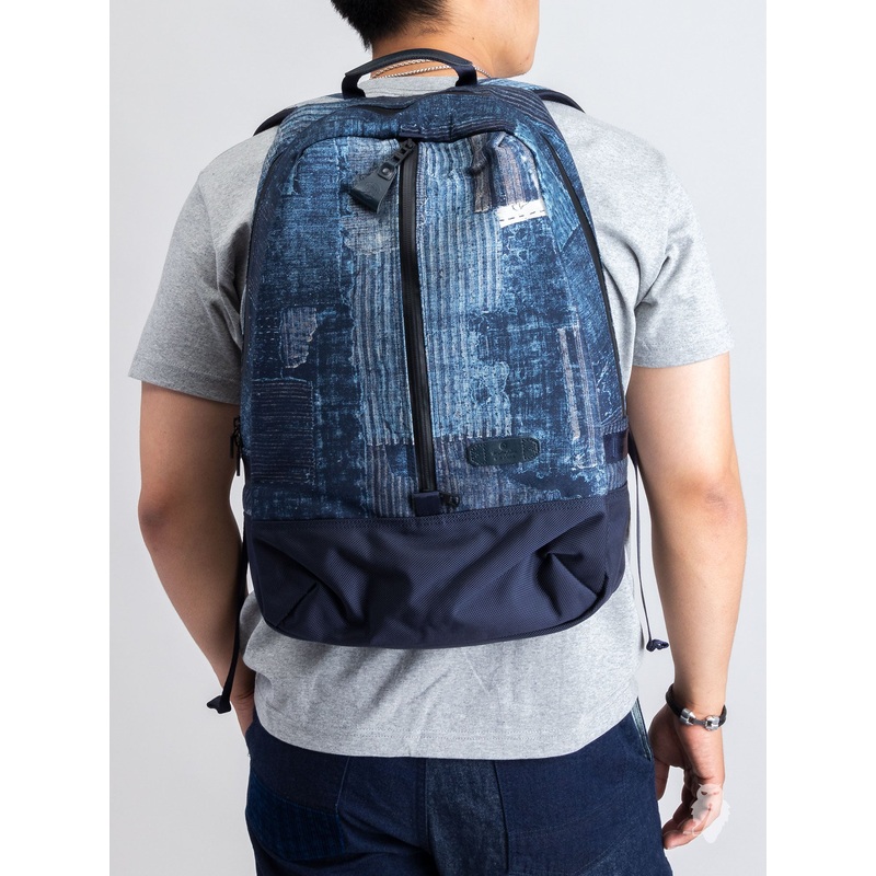 “Master-Piece x FDMTL” Backpack in Boro Jacquard