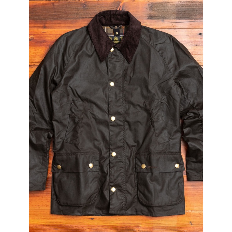 “Ashby” Wax Jacket in Olive