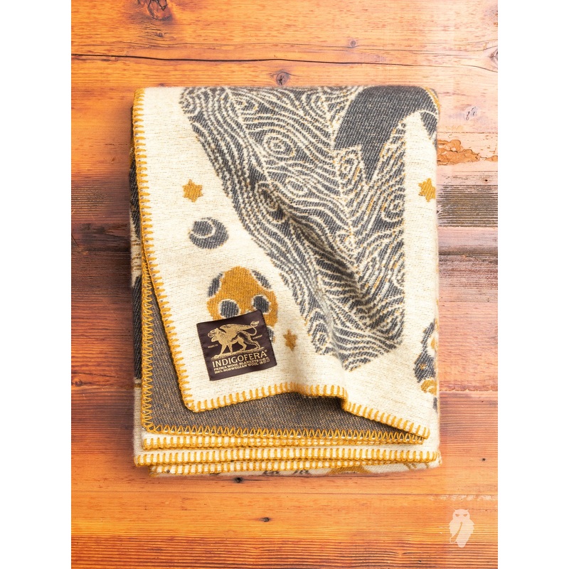 “Psyche of Samedi” Norwegian Wool Blanket