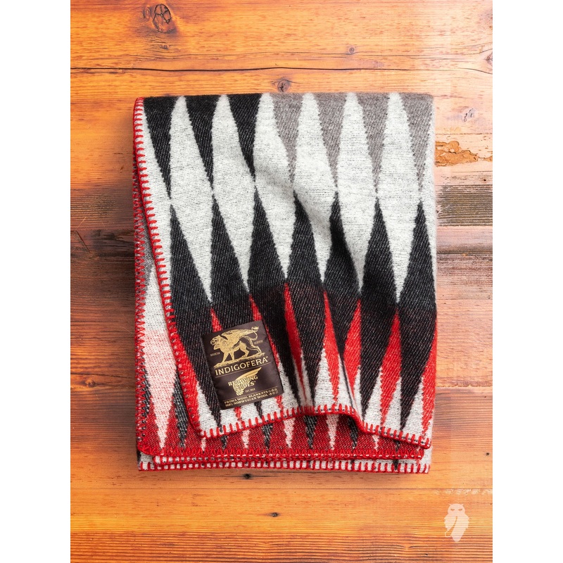 “Redwing” Norwegian Wool Blanket
