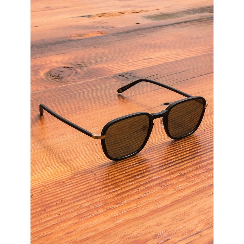 “Pier” Sunglasses in Matte Black