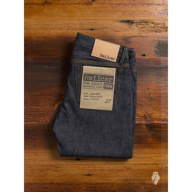 X021 “Kuroki” 14.25oz Women’s Selvedge Denim – Vixen Fit