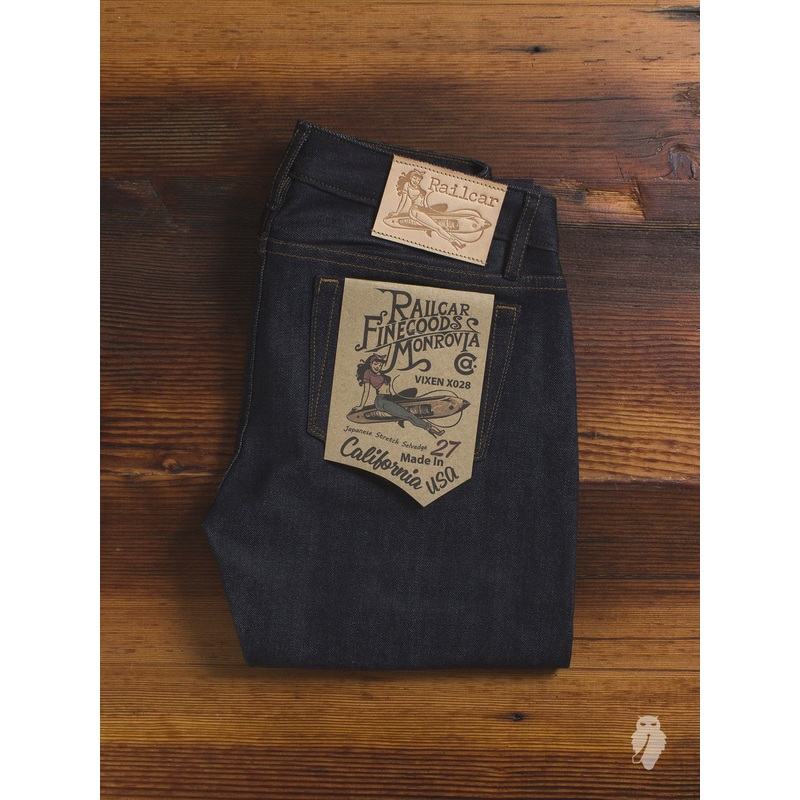 X028 Women’s Stretch Selvedge Denim – Vixen Fit