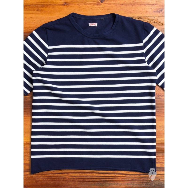 Rachel Loomed T-Shirt in Navy