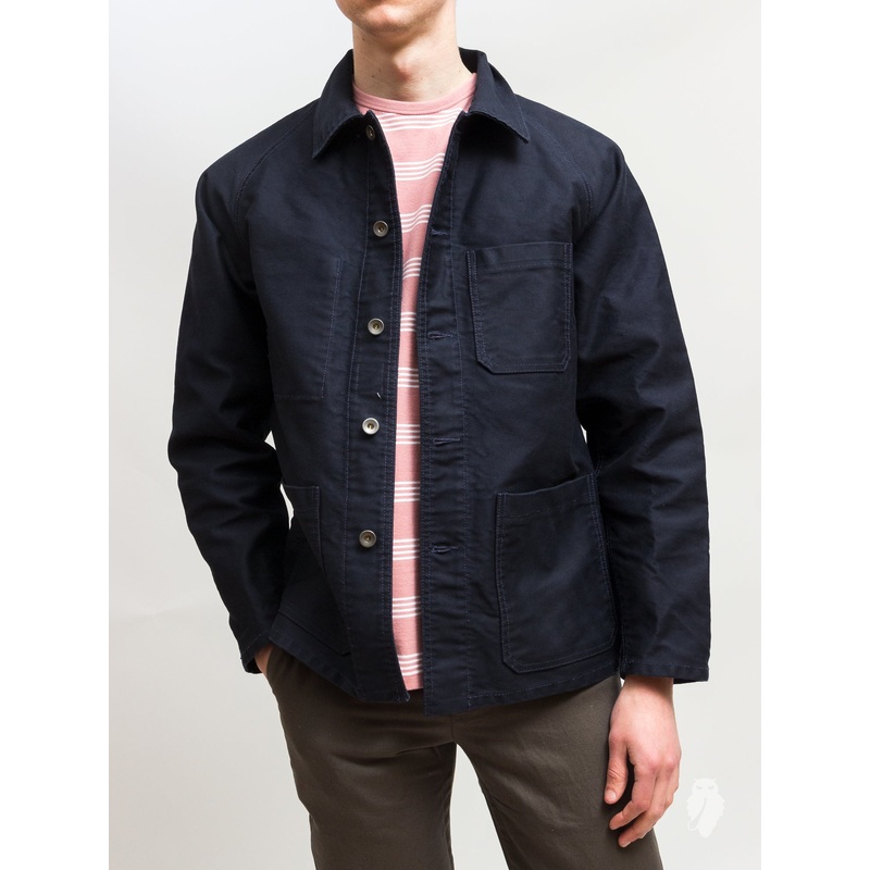 “Raglan” Work Jacket in Navy