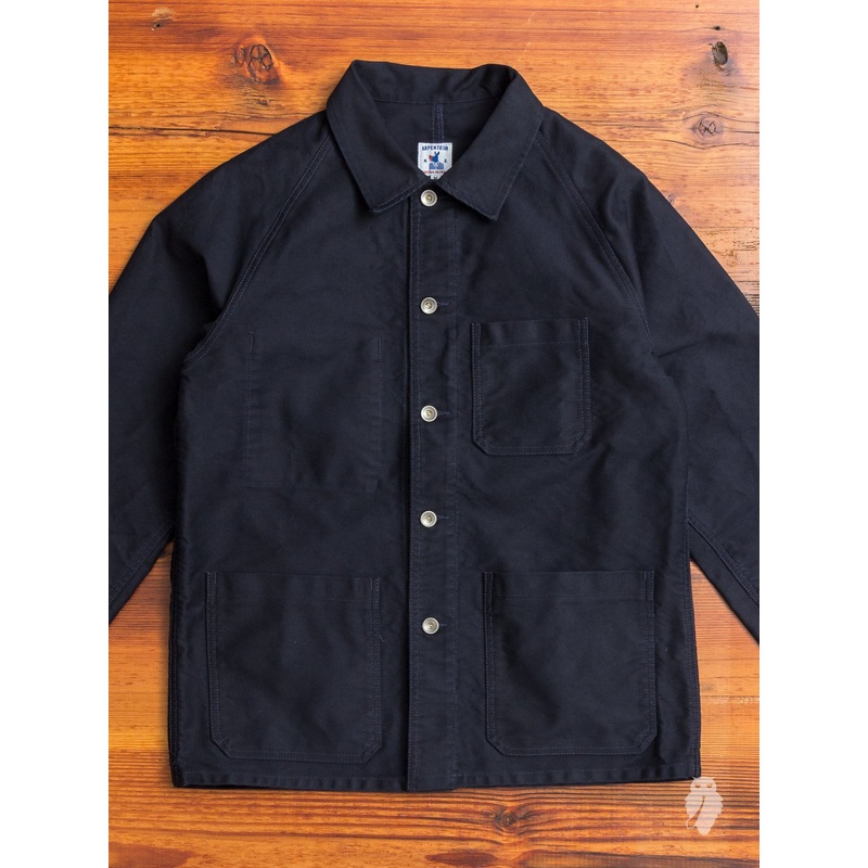 “Raglan” Work Jacket in Navy