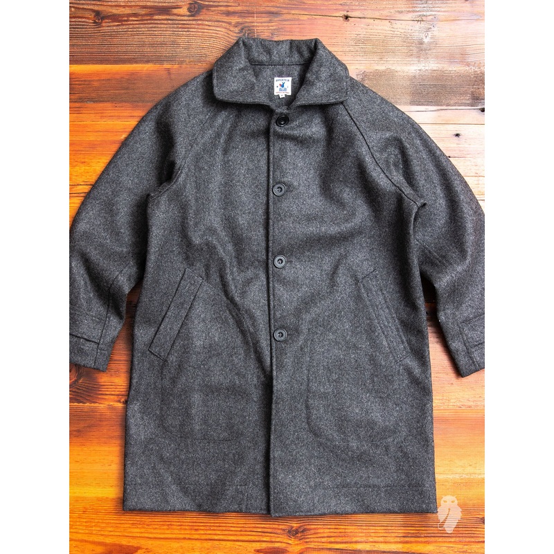 “Utile” Wool Jacket in Grey