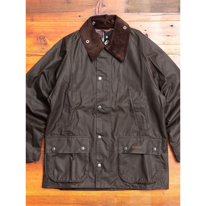 “Classic Bedale” Wax Jacket in Olive