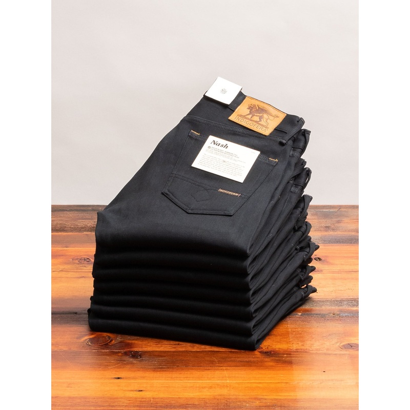 “Gunpowder” 14oz Selvedge Denim – Nash Tapered