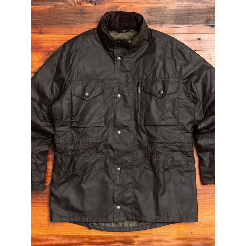 “Sapper” Wax Jacket in Olive
