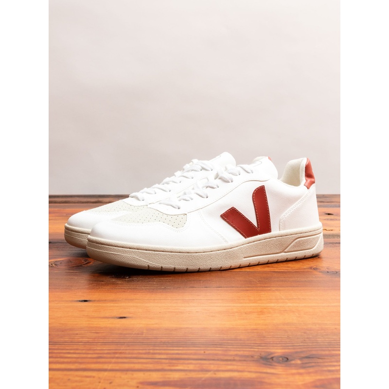 V-10 CWL Sneaker in White Rouille