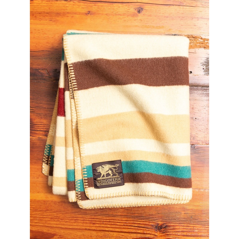 “Scioto” Norwegian Wool Blanket