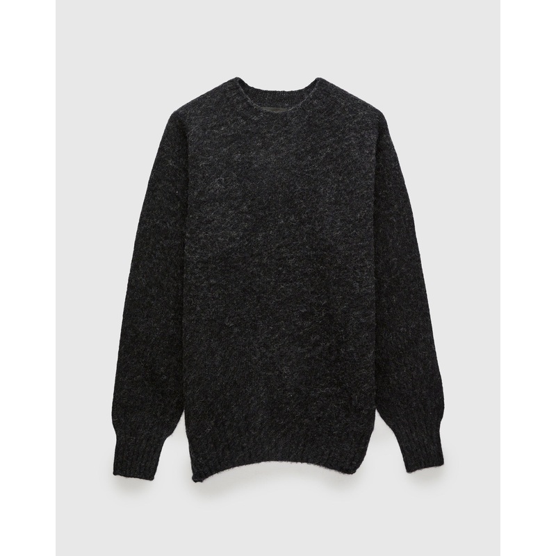 “Birth of the Cool” Wool Sweater in Charcoal