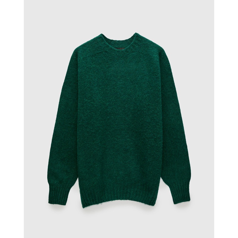 “Birth of the Cool” Wool Sweater in Forest