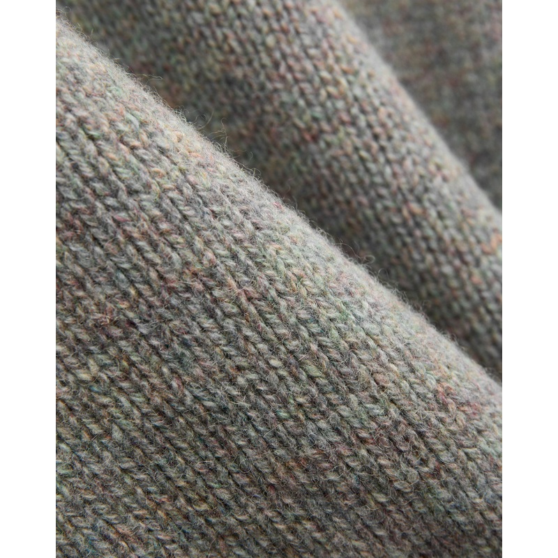 “Boxy Space Knit” Wool Sweater in Galaxy