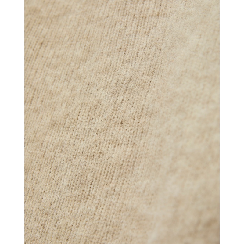 “Birth of the Cool” Wool Sweater in Cosmic Latte