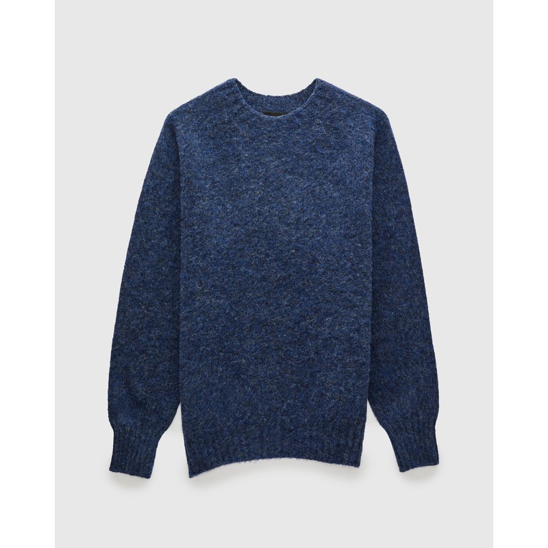 “Birth of the Cool” Wool Sweater in Denim