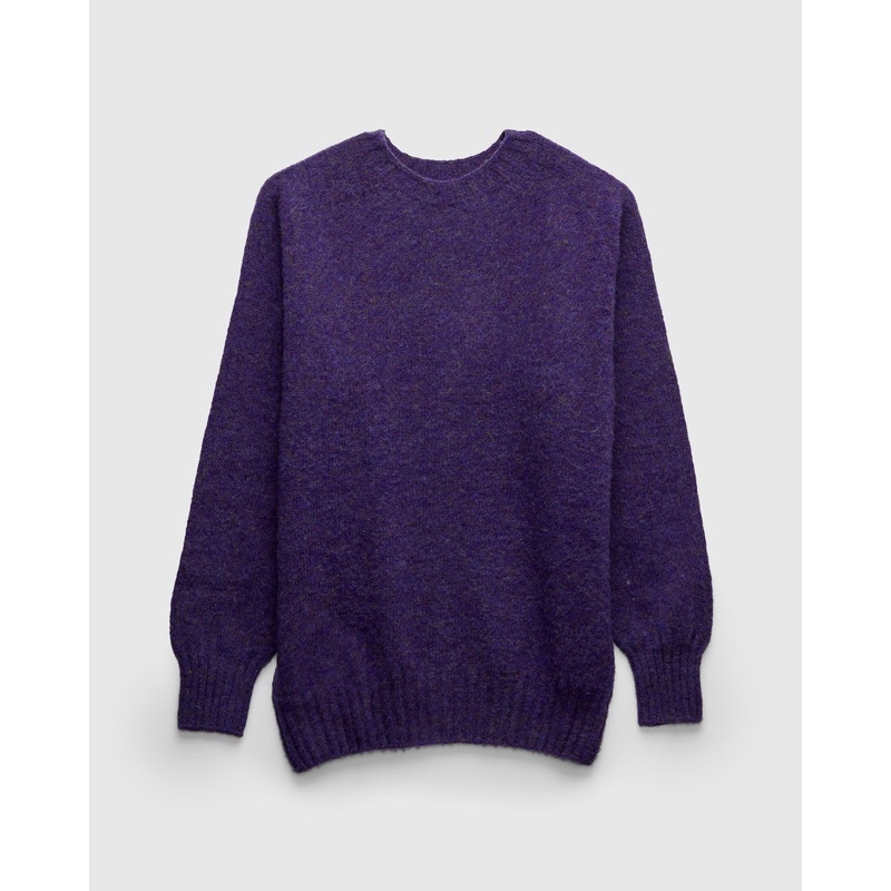 “Birth of the Cool” Wool Sweater in Lavender