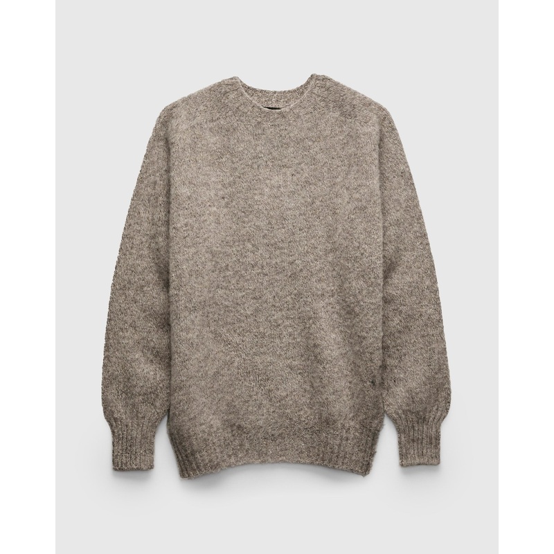 “Birth of the Cool” Wool Sweater in Mixed Shrooms