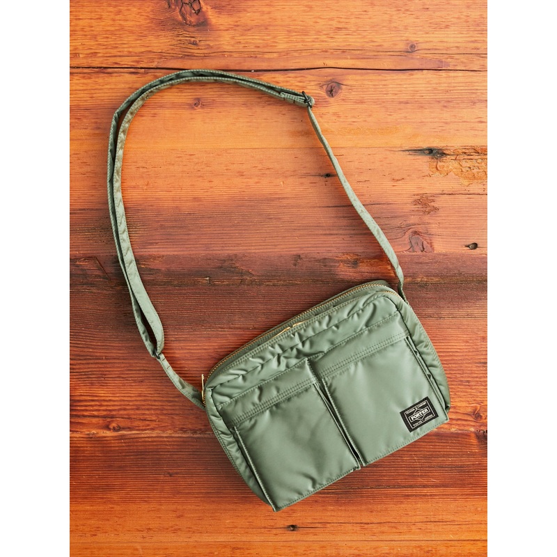 “Tanker” Shoulder Bag (S) in Sage Green