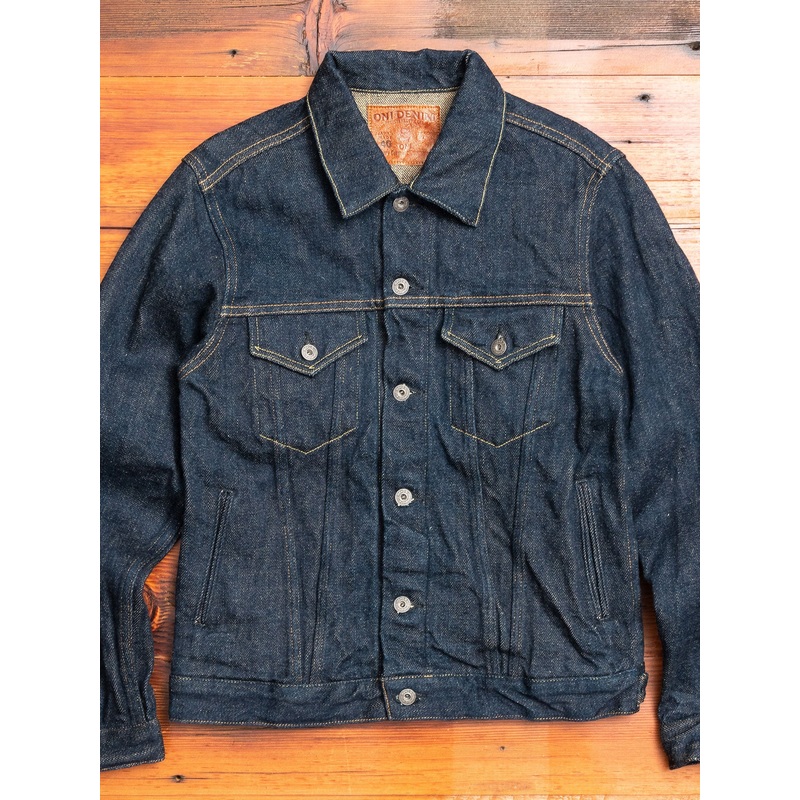 02527P-ZR “Secret Denim” 20oz Selvedge Denim Jacket
