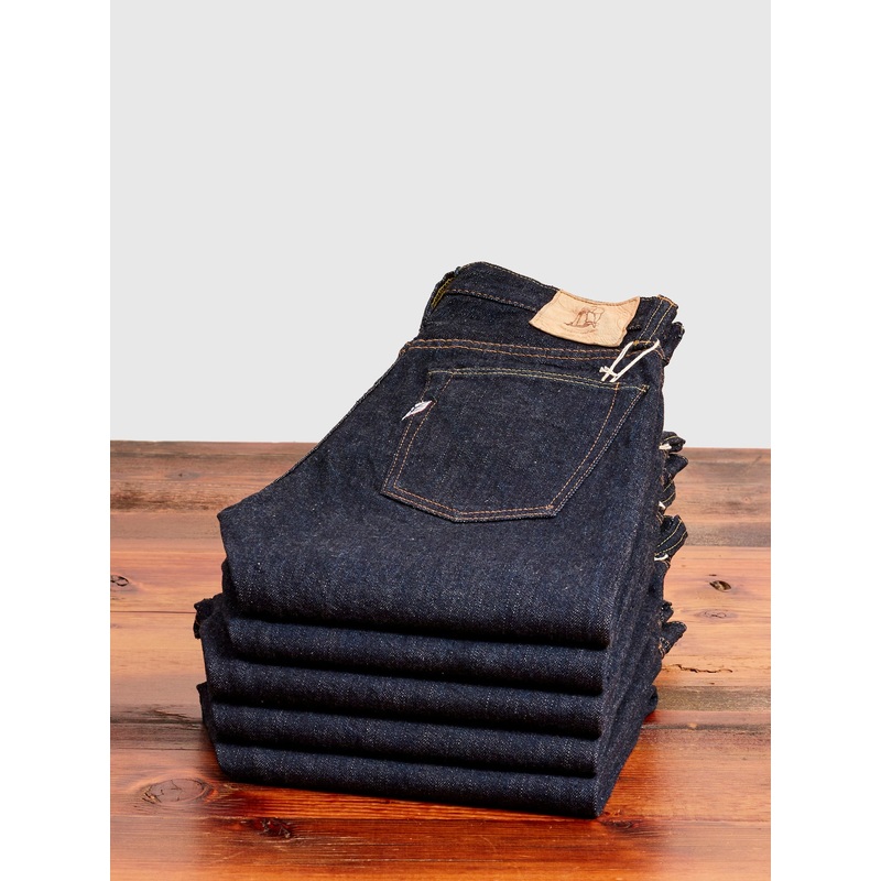 XX-013 14oz Rinsed Selvedge Denim – Slim Tapered Fit