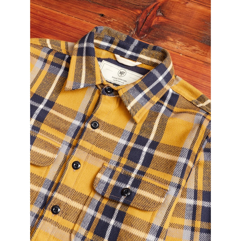 “Field Shirt” in Gold Plaid
