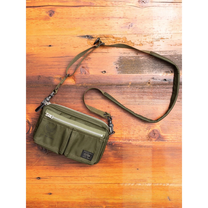 “Flying Ace” Shoulder Bag (S) in Olive Drab