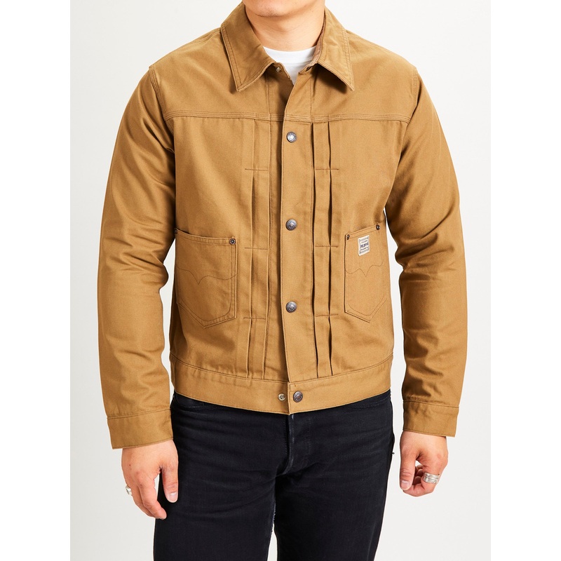 222WJ Duck Canvas Jacket in Brown
