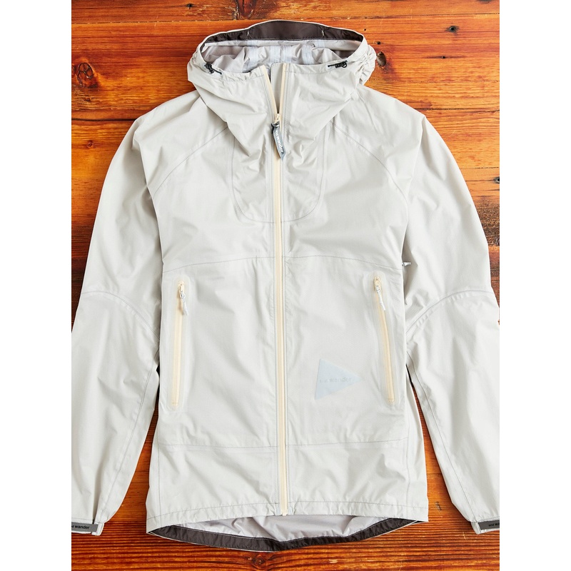 3L Ultra Light Rain Jacket in Light Grey