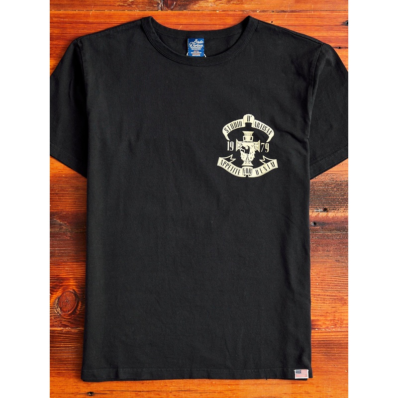 “Appetite for Denim” T-Shirt in Black