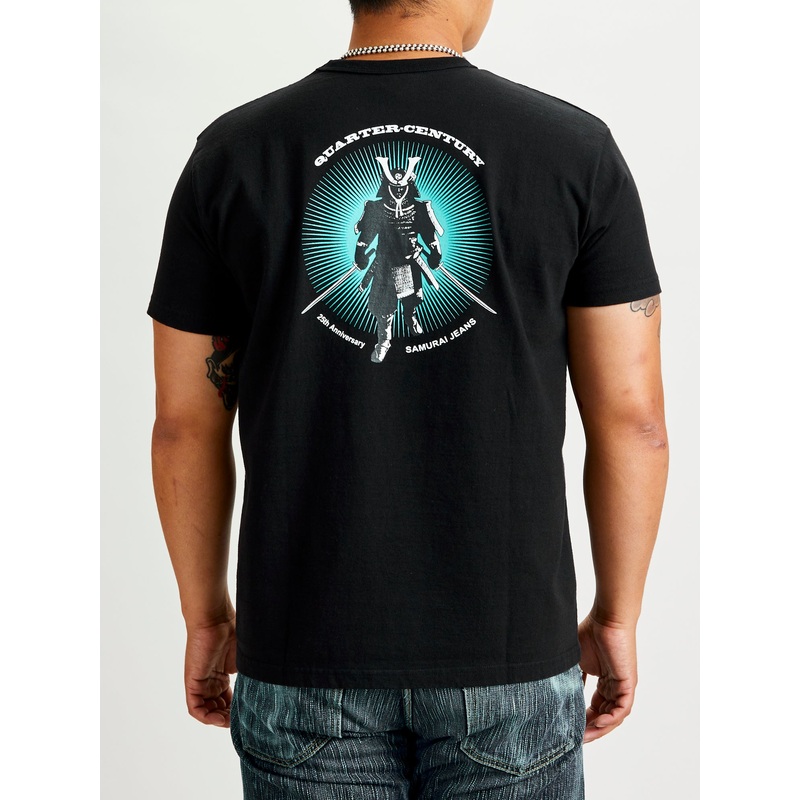 “25th Anniversary” Heavyweight T-Shirt in Black