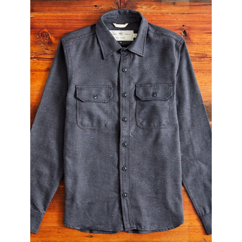 “Field Shirt” in Grey Rainbow Nep