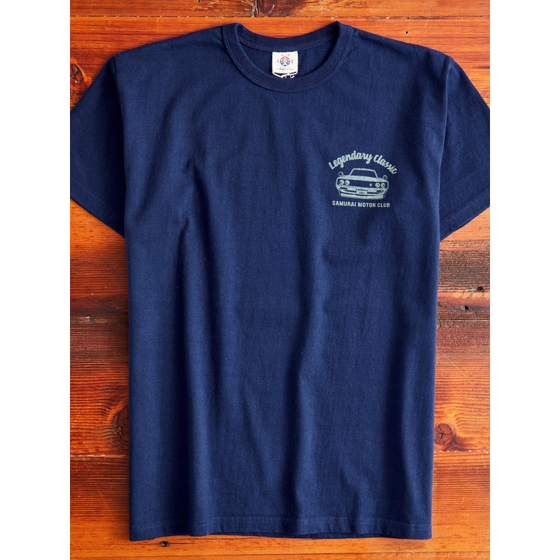 “Ken & Mary” Heavyweight T-Shirt in Navy