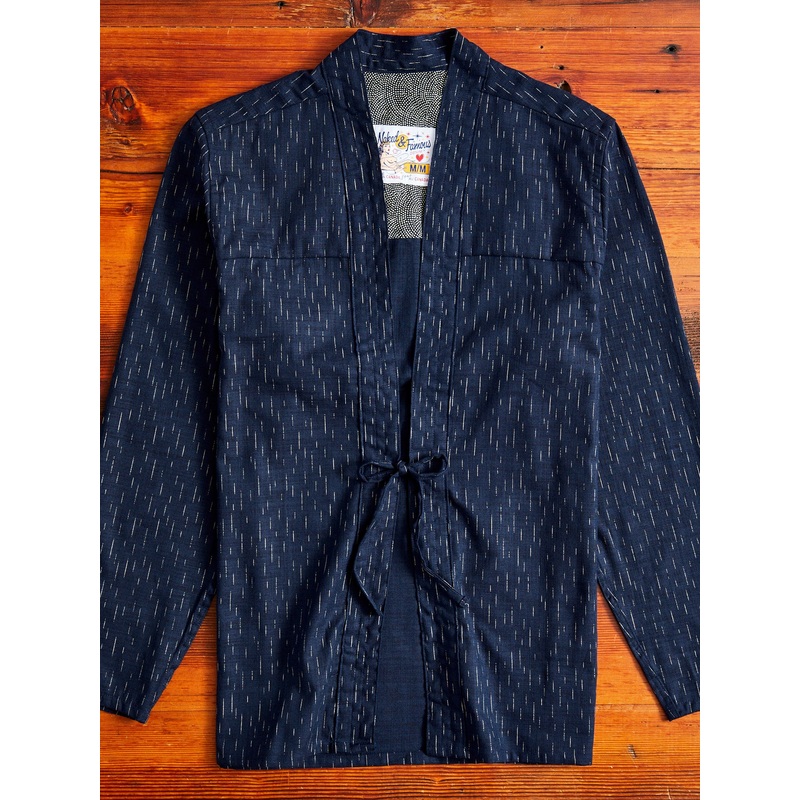 “Kimono Print Rain” Kimono Shirt