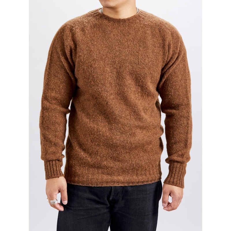 “Birth of the Cool” Wool Sweater in Nuts